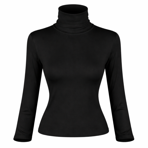 Haut Col Roulé Femme Élégant – Hila Mode