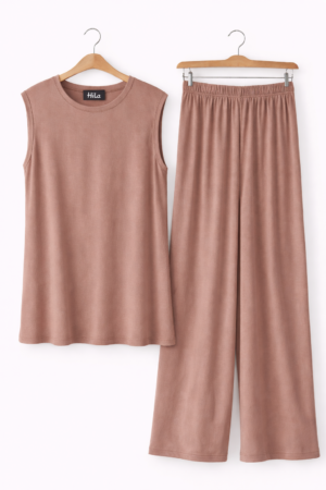 Ensemble Femme Top Sans Manches & Pantalon