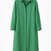 Chemise Longue en Lin Femme – Hila Mode | Vert Élégant