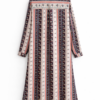 Chemise longue imprimée