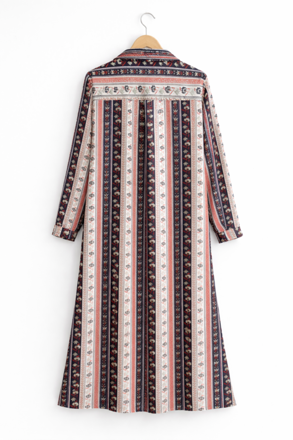 Chemise longue imprimée