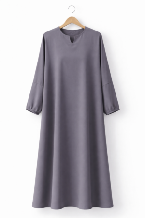 Abaya Gris Élégant