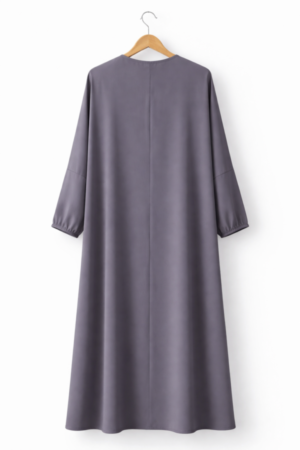 Abaya Gris Élégant